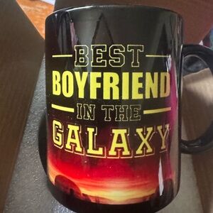 Black and Yellow 'Best Boyfriend' Mug